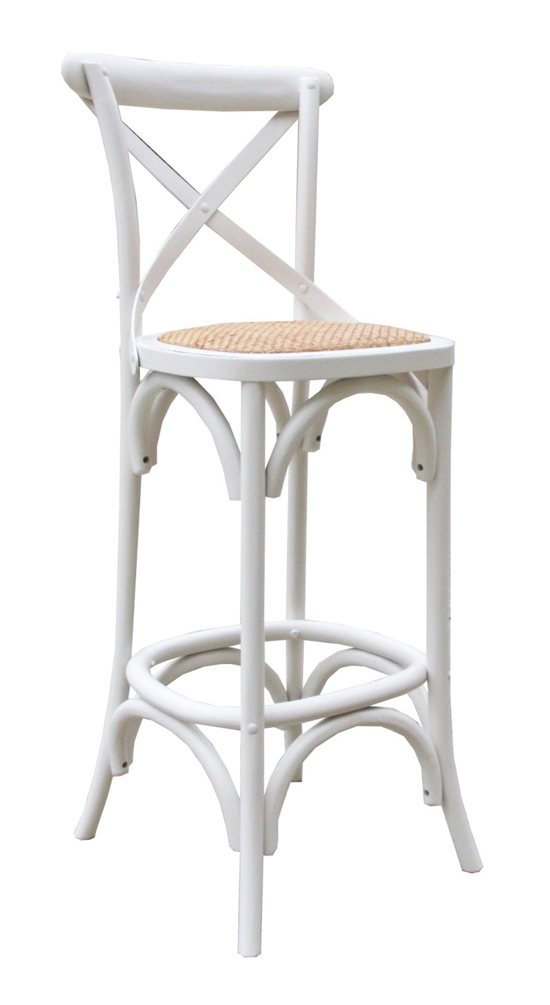Bella Bar Chair White